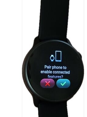 Garmin Vivoactive 6 GPS Smartwatch Black Excellent Condition Clean Screen